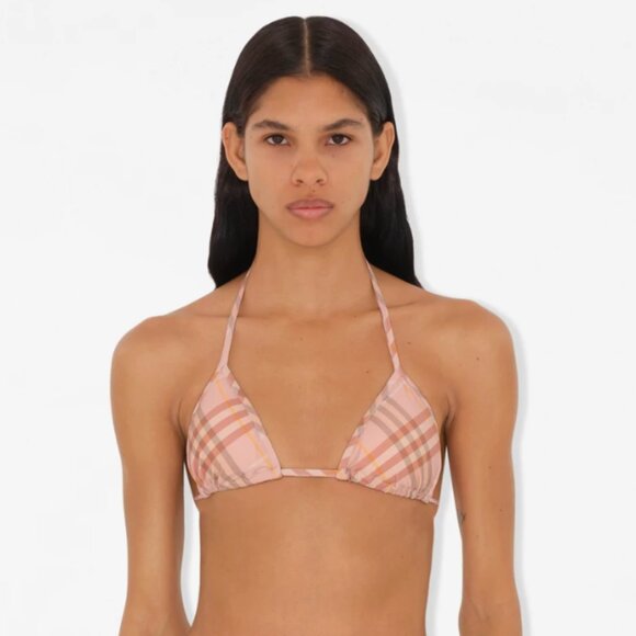 Authentic Burberry Pink Nova Check Bikini Top - XS - Picture 4 of 4